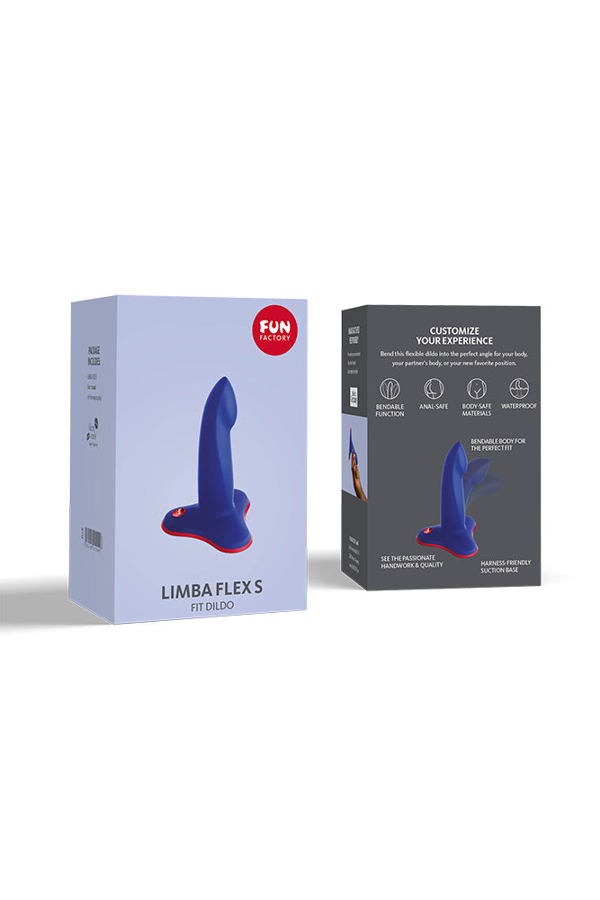 Fun Factory - Limba Flex Dildo Small - Royal Blue - Stag Shop