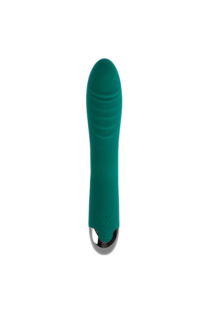 Gender X - Pirouette Gyrating G-Spot Vibrator - Teal - Stag Shop