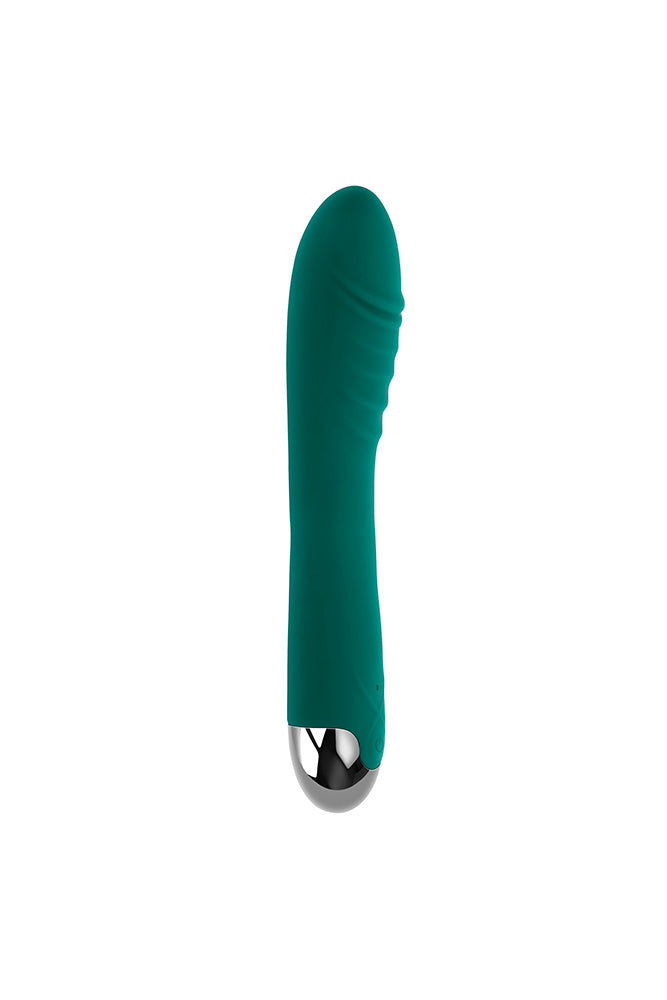 Gender X - Pirouette Gyrating G-Spot Vibrator - Teal - Stag Shop