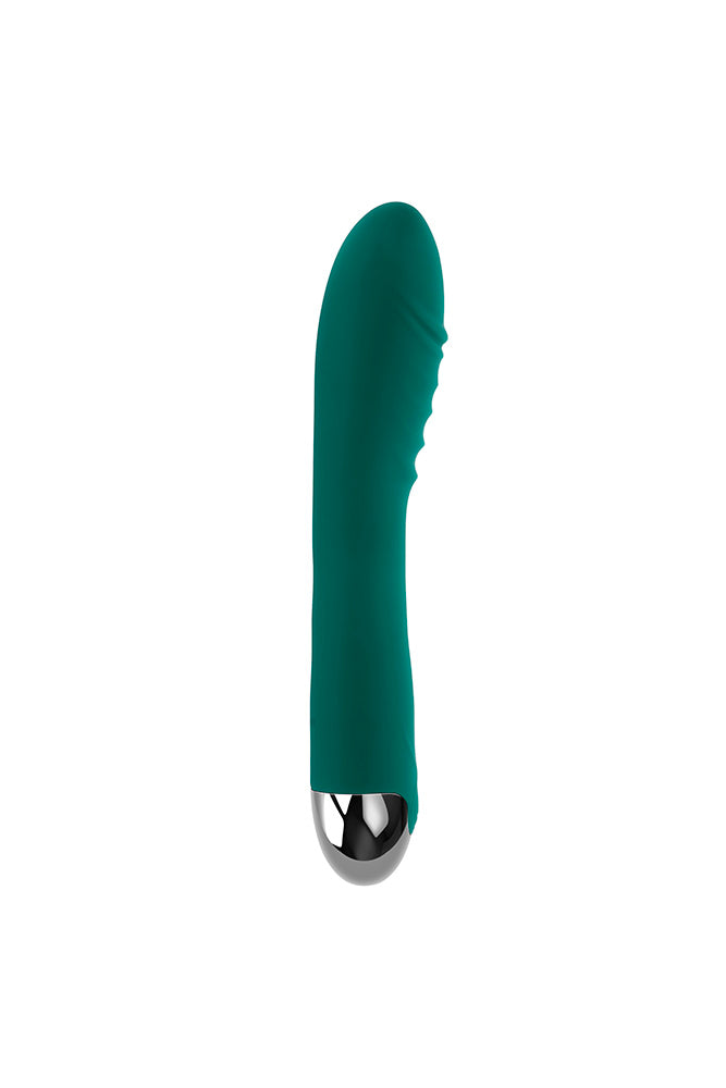 Gender X - Pirouette Gyrating G-Spot Vibrator - Teal - Stag Shop