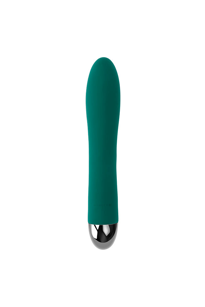 Gender X - Pirouette Gyrating G-Spot Vibrator - Teal - Stag Shop