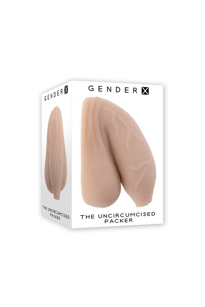 Gender X - Uncircumcised Packing Penis - Various Colours - Stag Shop