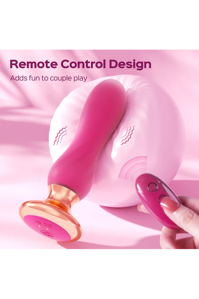 Honey Play Box - Pink Holic Vibrating Remote Controlled Anal Plug - Pink - Stag Shop