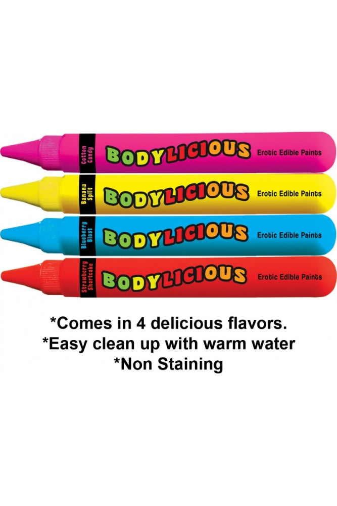 Hott Products - Bodylicious Edible Body Paint Pens - Stag Shop