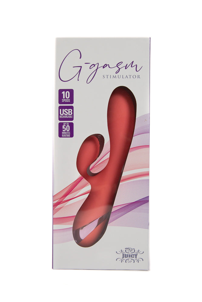 Cousins Group - Juicy - G-Gasm Dual Vibrator - Coral - Stag Shop