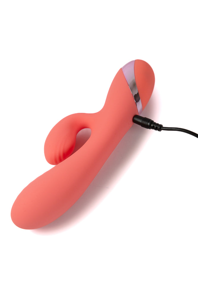 Cousins Group - Juicy - G-Gasm Dual Vibrator - Coral - Stag Shop