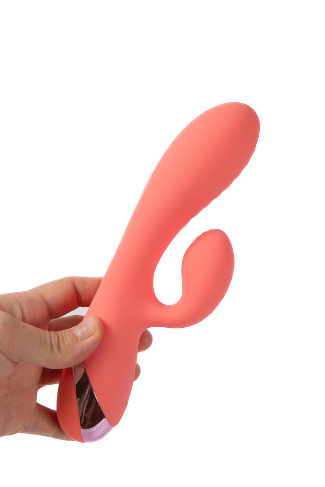 Cousins Group - Juicy - G-Gasm Dual Vibrator - Coral - Stag Shop