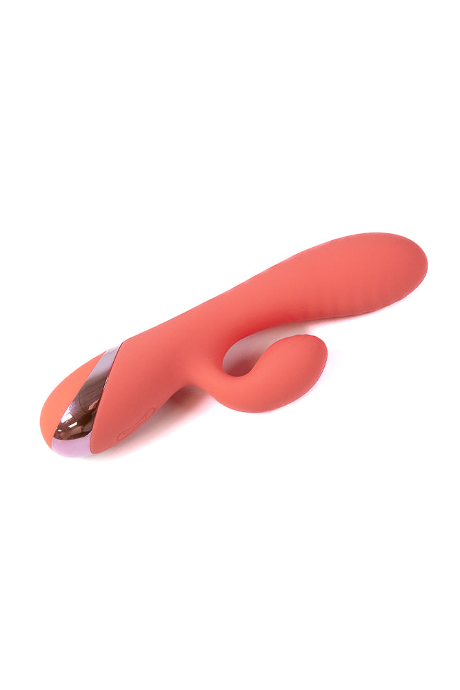 Cousins Group - Juicy - G-Gasm Dual Vibrator - Coral - Stag Shop