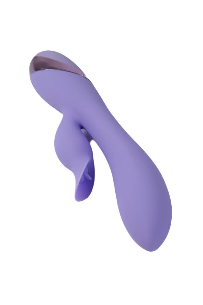 Cousins Group - Juicy - O-Gasm Dual Vibrator With Flickering Tongue - Lavender - Stag Shop