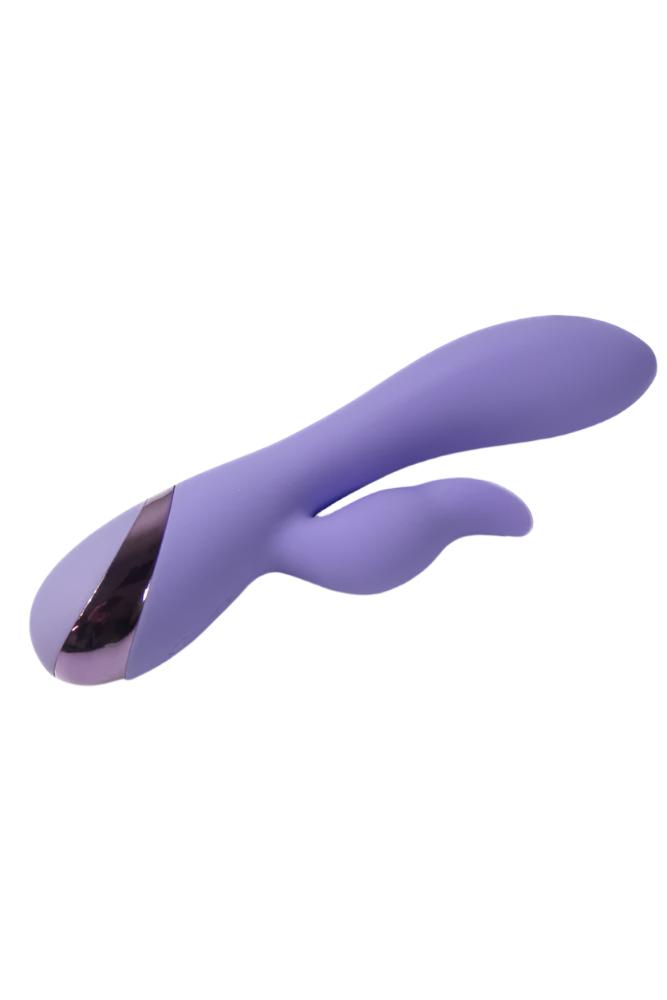 Cousins Group - Juicy - O-Gasm Dual Vibrator With Flickering Tongue - Lavender - Stag Shop