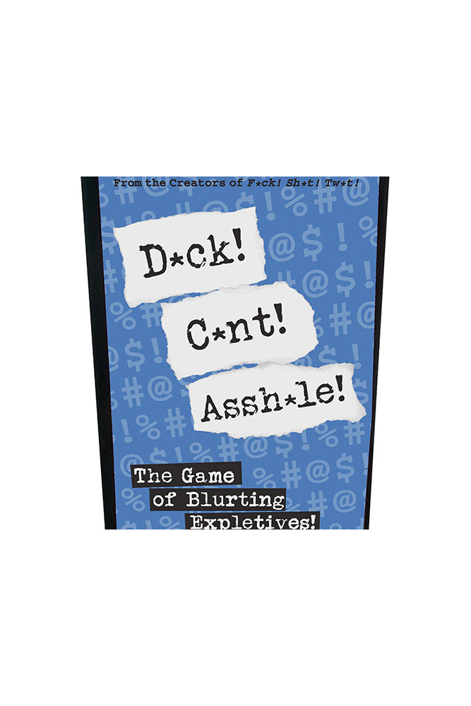 Kheper Games - D*ck! C*nt! Assh*le! Party Game - Stag Shop