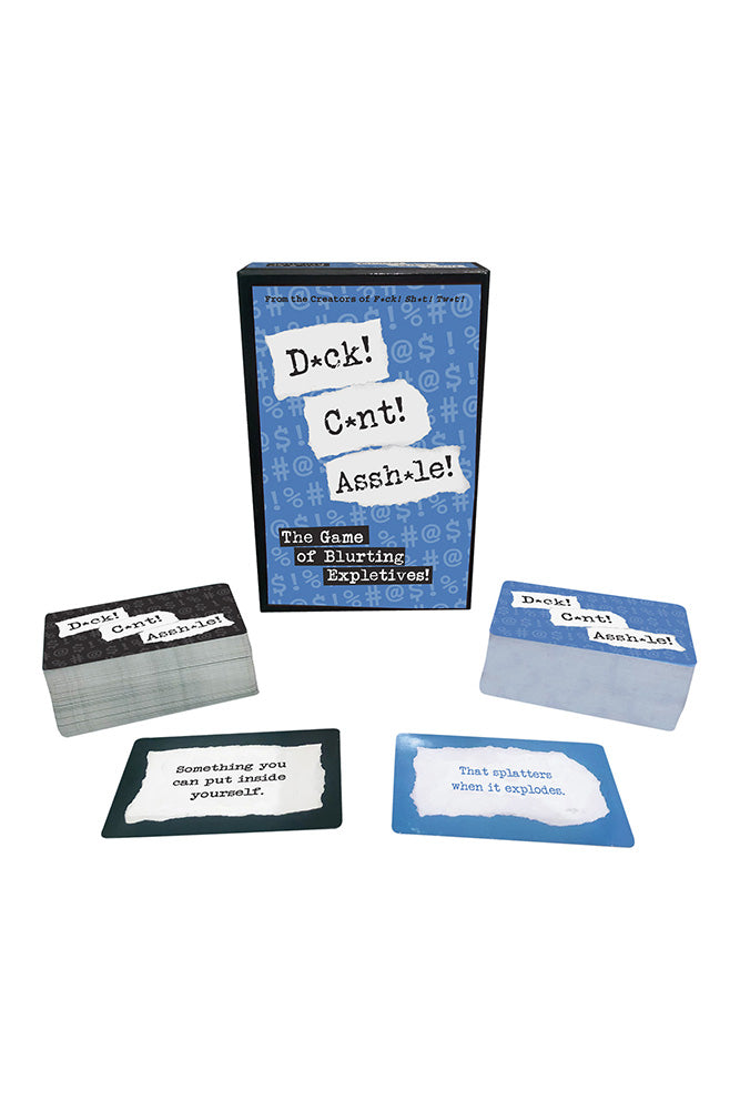 Kheper Games - D*ck! C*nt! Assh*le! Party Game - Stag Shop