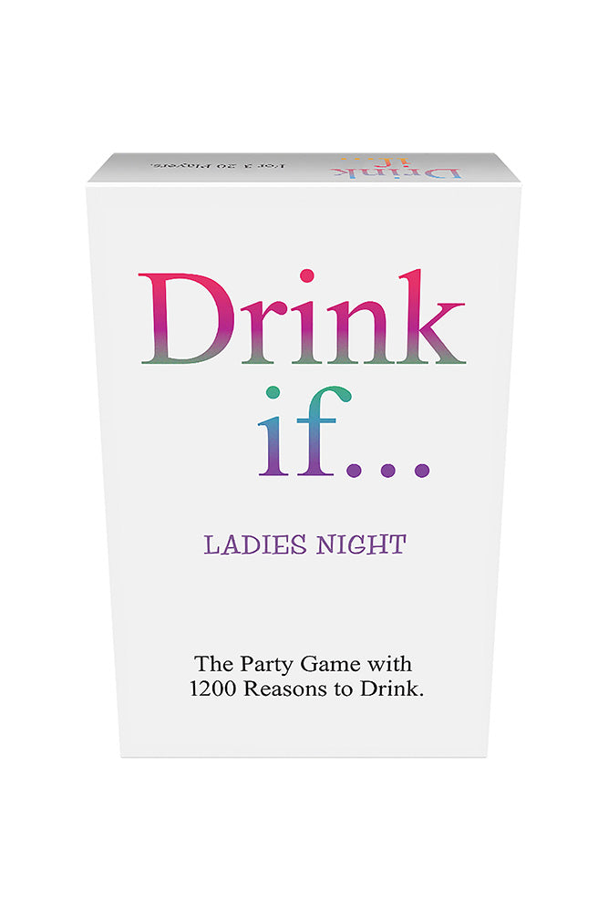 Kheper Games - Drink If... Ladies Night Drinking Game - Stag Shop