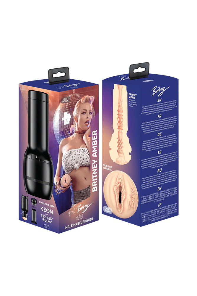 Kiiroo - FeelStar - Britney Amber Custom Pussy Stroker