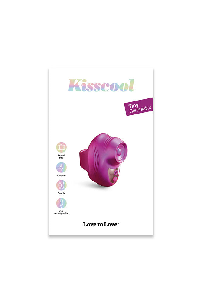 Love to Love - Kisscool Tapping Finger Vibrator - Various Colors - Stag Shop