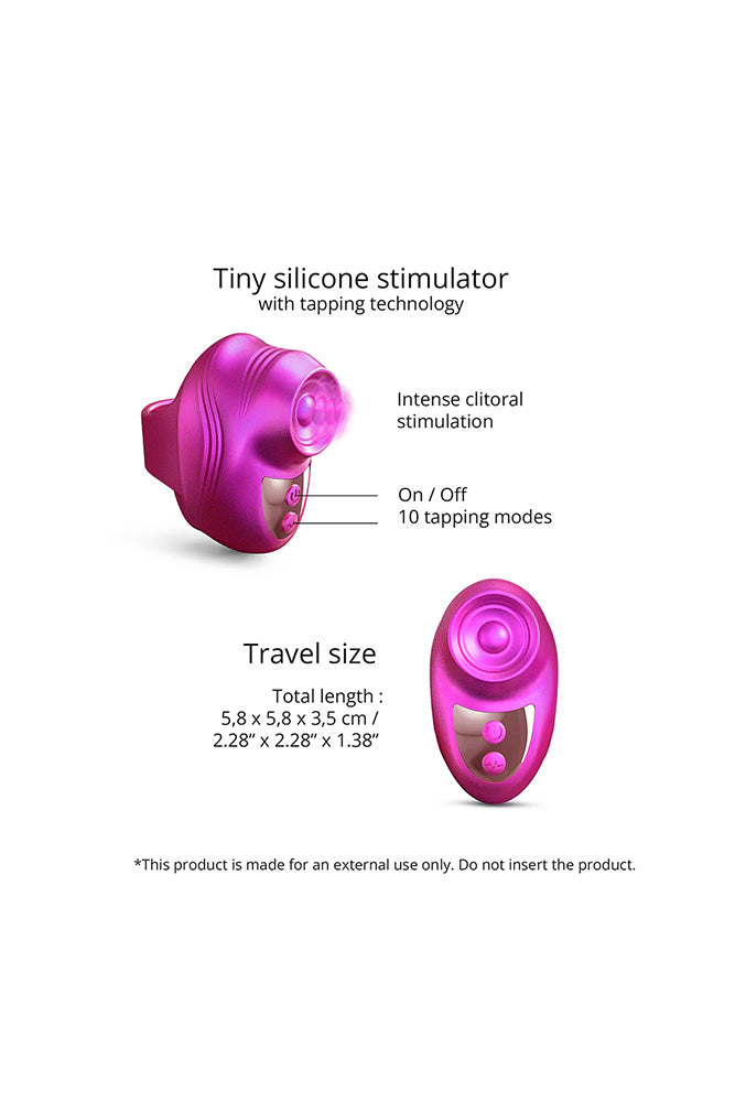 Love to Love - Kisscool Tapping Finger Vibrator - Various Colors - Stag Shop