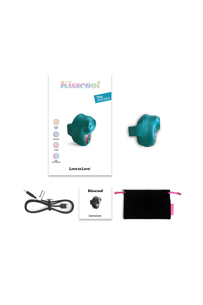 Love to Love - Kisscool Tapping Finger Vibrator - Various Colors - Stag Shop