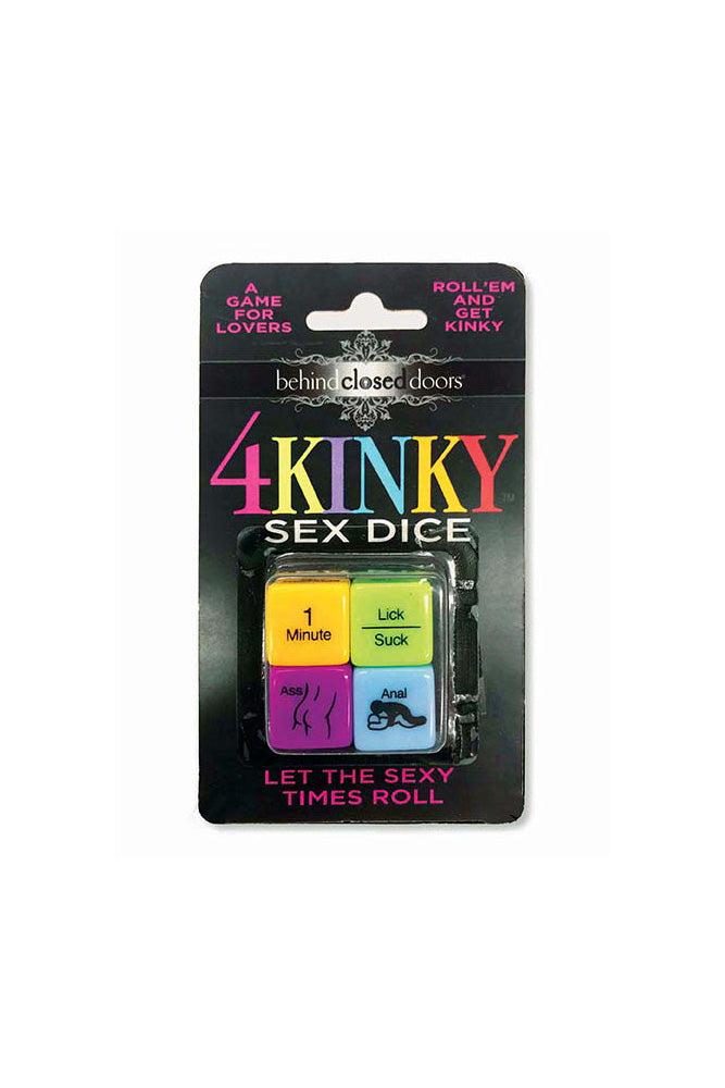 Little Genie - Behind Closed Doors - 4 Kinky Sex Dice Sex Game - Stag Shop