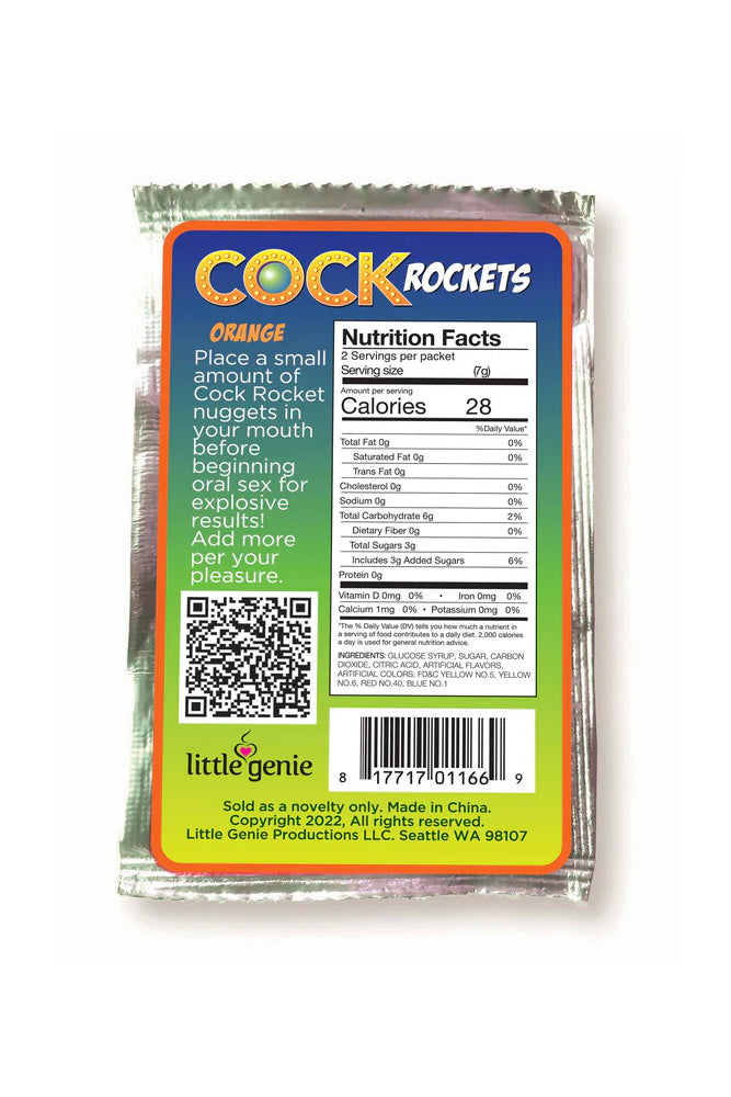 Little Genie - Cock Rockets Oral Sex Candy - Stag Shop