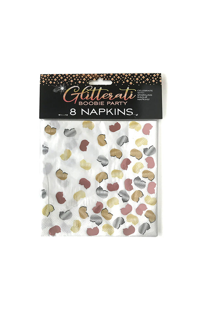 Little Genie - Glitterati - Boobie Napkins - Stag Shop