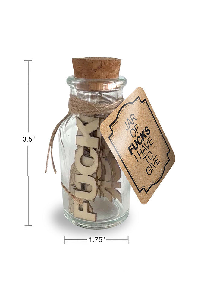 Little Genie - Jar Of Fucks - Stag Shop