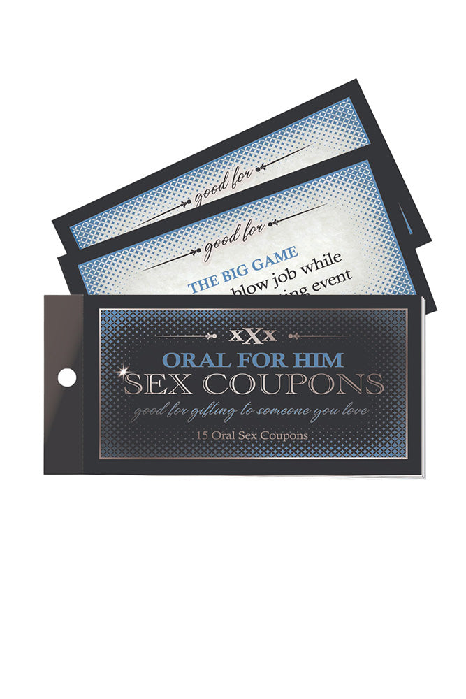 Little Genie - Oral Sex Coupons For Him or Her - Stag Shop