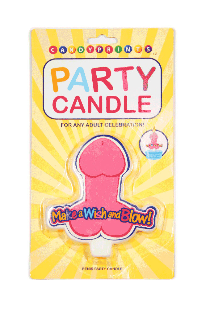 Little Genie - Make a Wish and Blow Penis Candle - Stag Shop