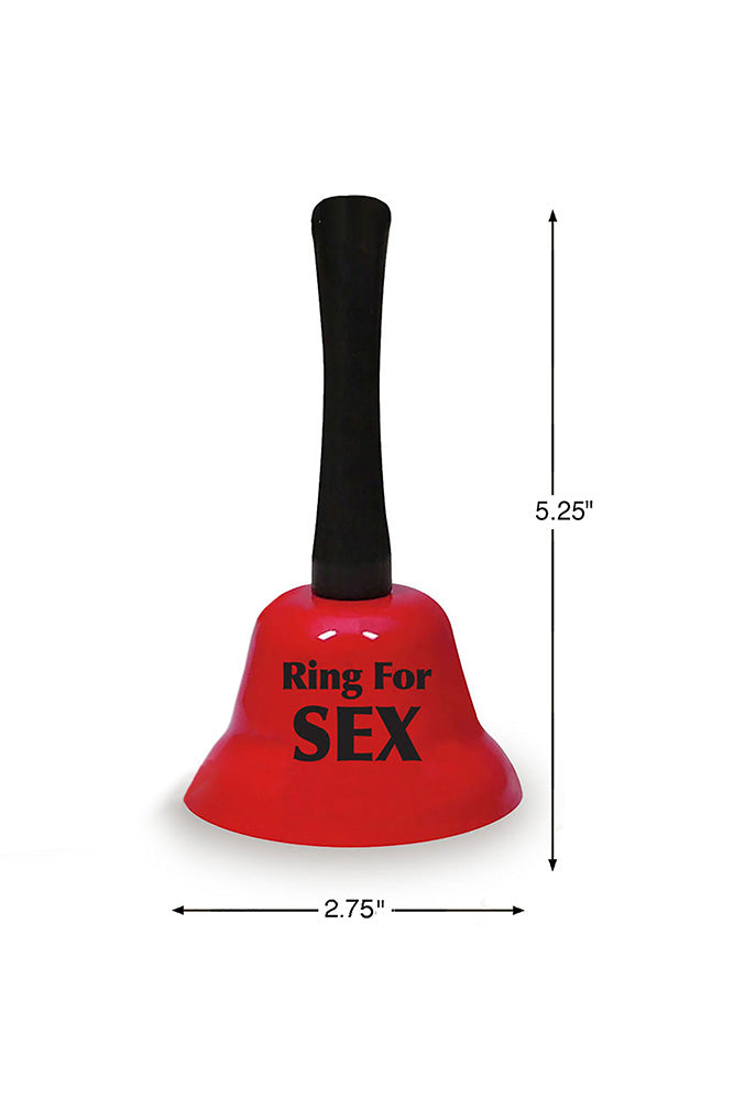 Little Genie - Ring Bell For Sex - Red - Stag Shop
