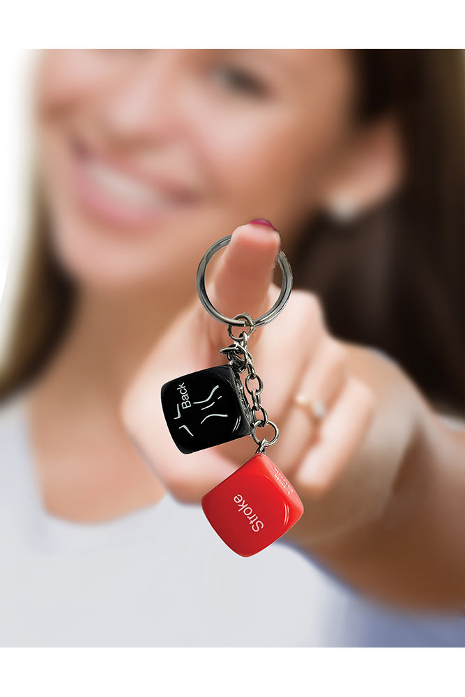 Little Genie - Sex Dice Keychain - Stag Shop