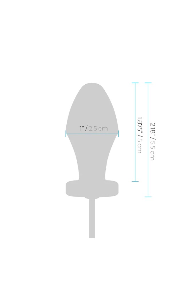 Electric Eel - Lux Fetish - Electro-sex Shock Butt Plug With Remote Control - Silver/Black - Stag Shop