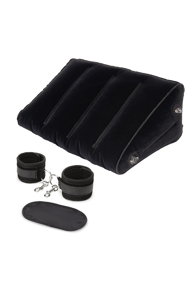 Electric Eel - Lux Fetish - Inflatable Position Wedge With Detachable Cuffs - Stag Shop