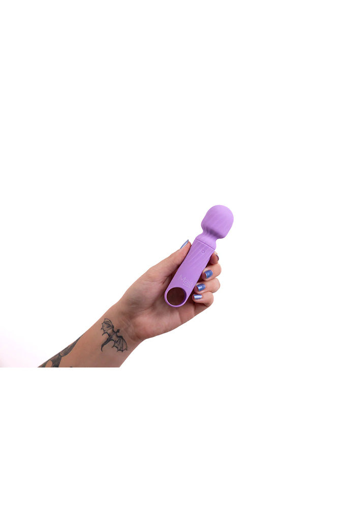 Maia Toys - VibeLite - Dolly Mini Wand Vibrator - Purple - Stag Shop