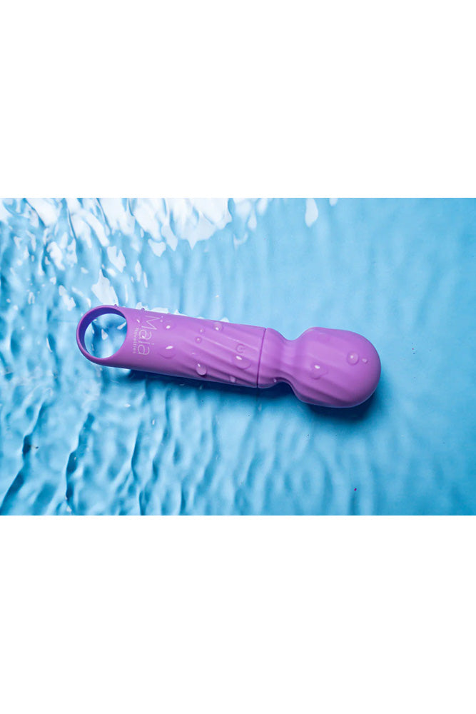 Maia Toys - VibeLite - Dolly Mini Wand Vibrator - Purple - Stag Shop