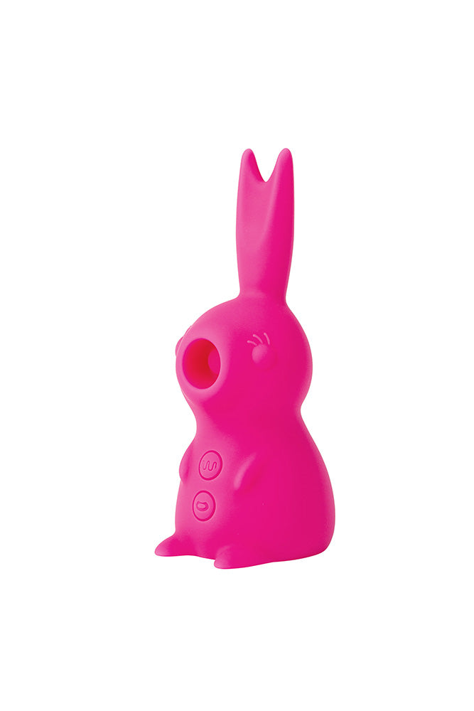Maia Toys - Hunni Clitoral Suction Vibrator with Flickering Tongue - Pink - Stag Shop
