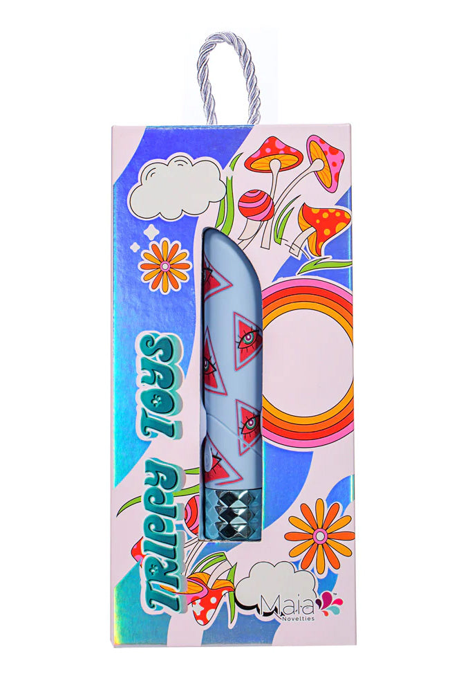 Maia Toys - Trippy Toys - Grateful Deb Bullet Vibrator - Blue - Stag Shop