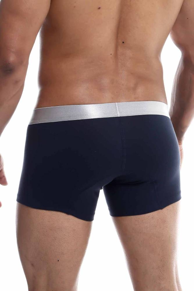 Male Basics - Pima Trunk - Navy - MB101 - Stag Shop