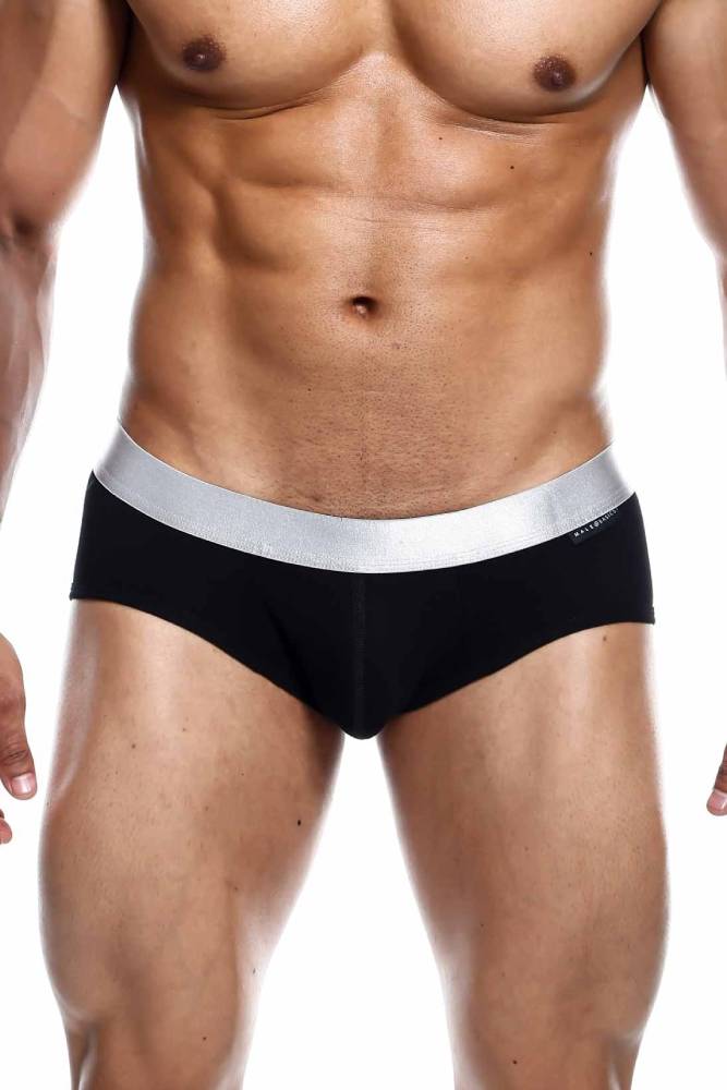 Male Basics - Pima Brief - Black - MB103 - Stag Shop