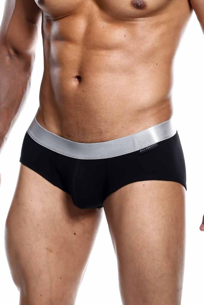 Male Basics - Pima Brief - Black - MB103 - Stag Shop