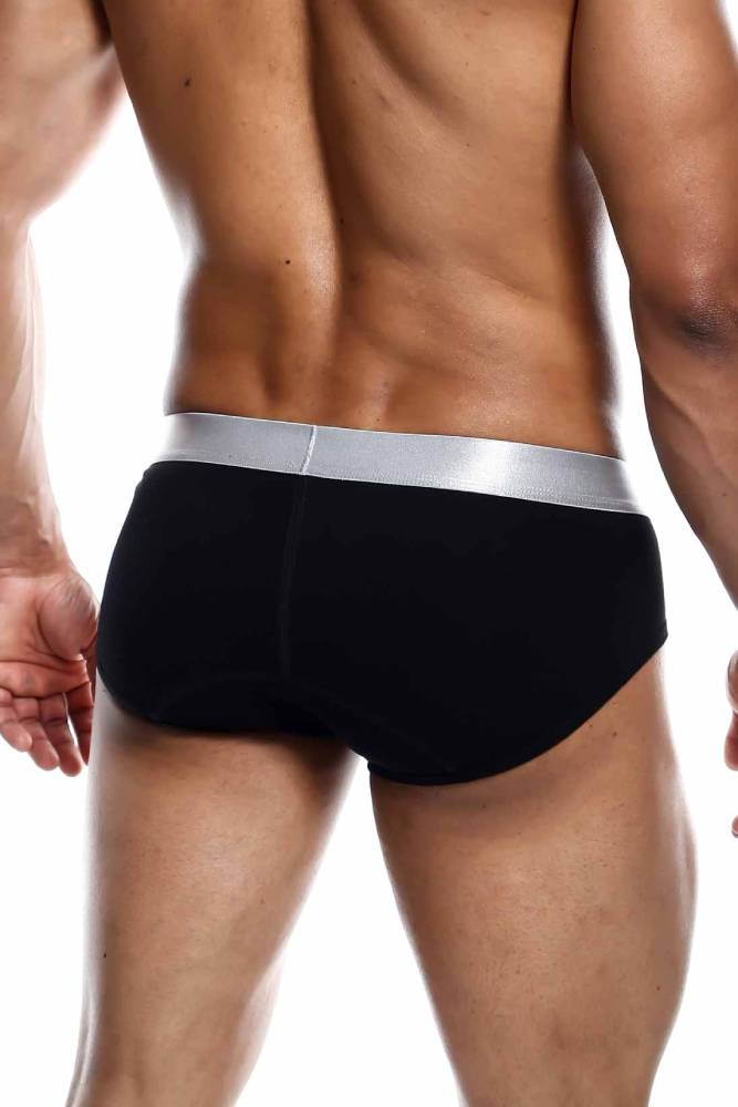 Male Basics - Pima Brief - Black - MB103 - Stag Shop