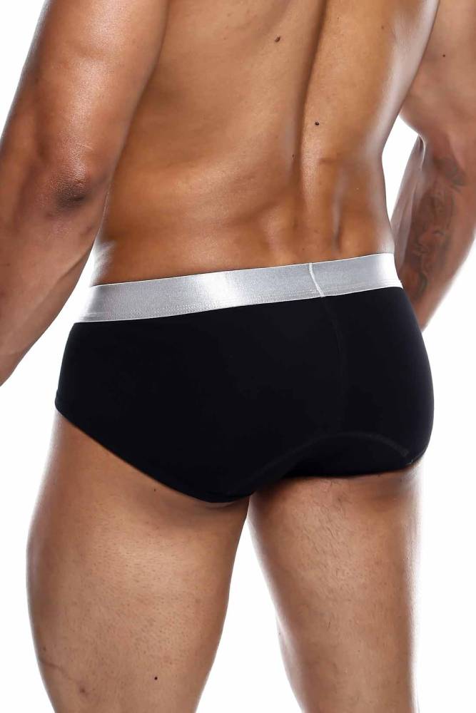 Male Basics - Pima Brief - Black - MB103 - Stag Shop