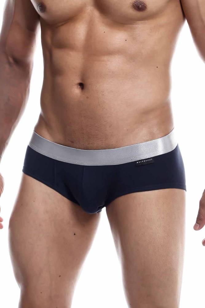 Male Basics - Pima Brief - Navy - MB103 - Stag Shop