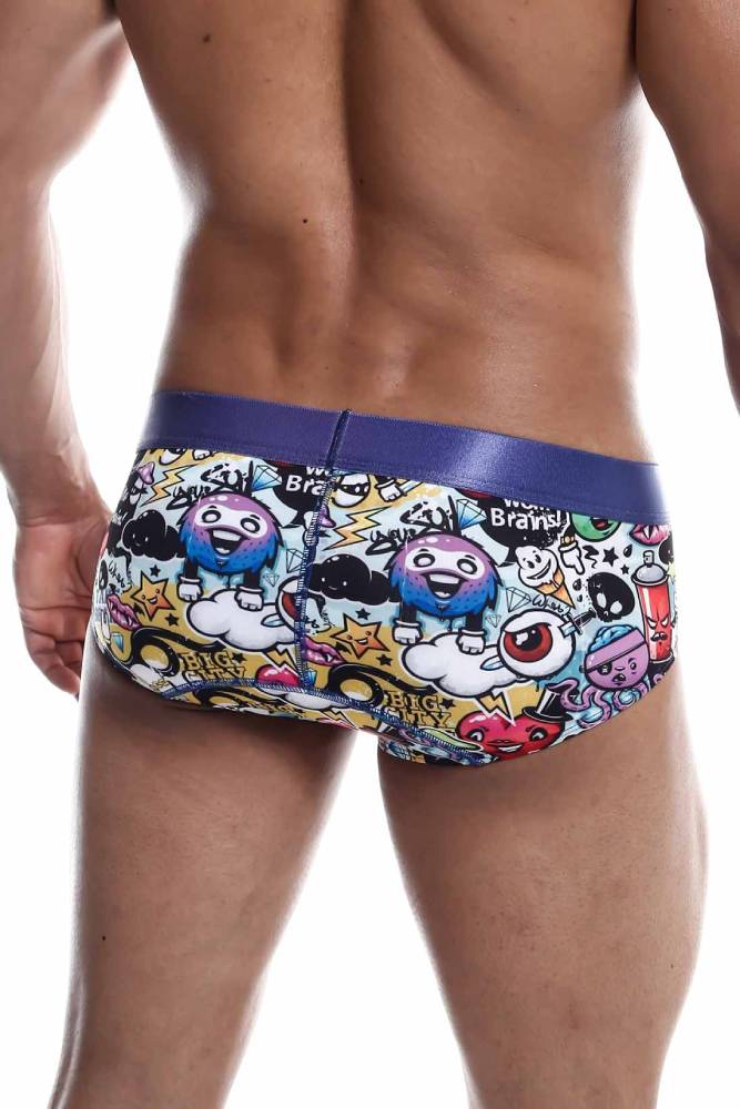 Male Basics - Hipster Brief - Cherry Print - MB203-CHR - Stag Shop