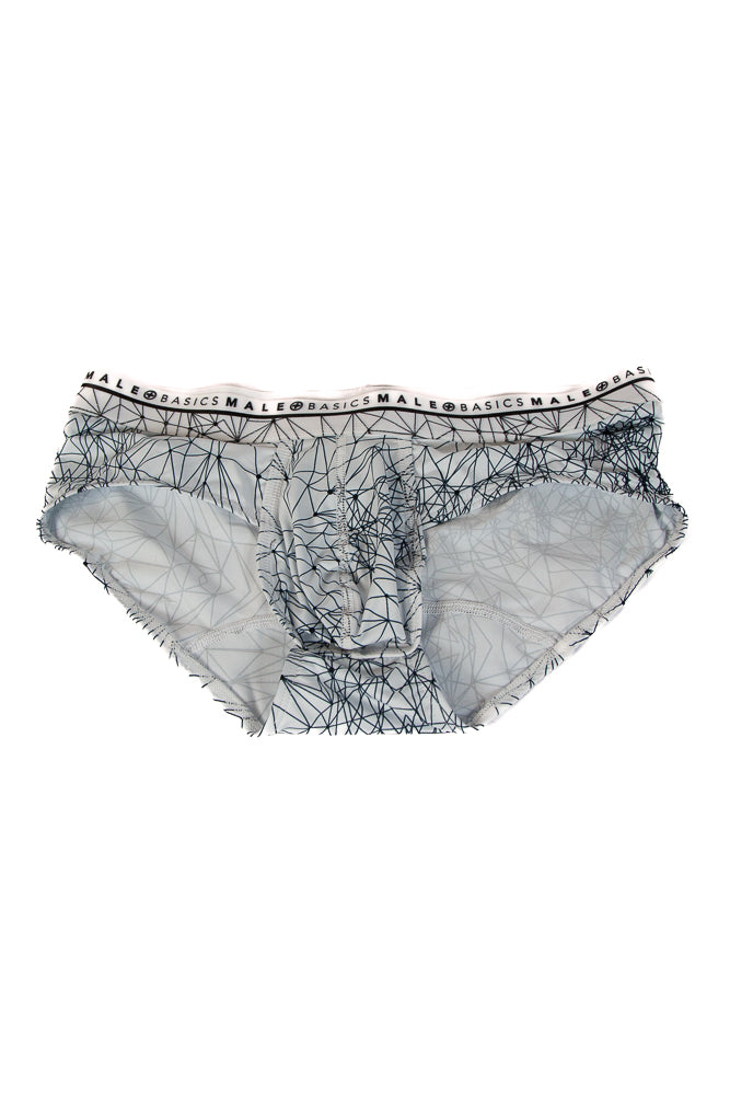 Male Basics - Hipster Brief - Spider Web Pint - MB203SPD - Stag Shop