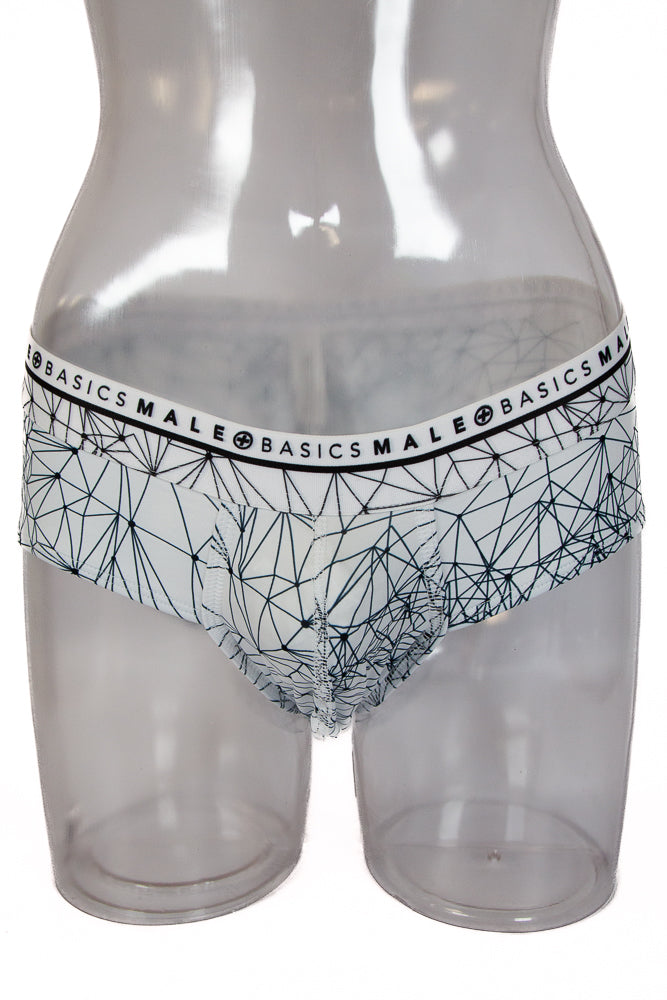 Male Basics - Hipster Brief - Spider Web Pint - MB203SPD - Stag Shop