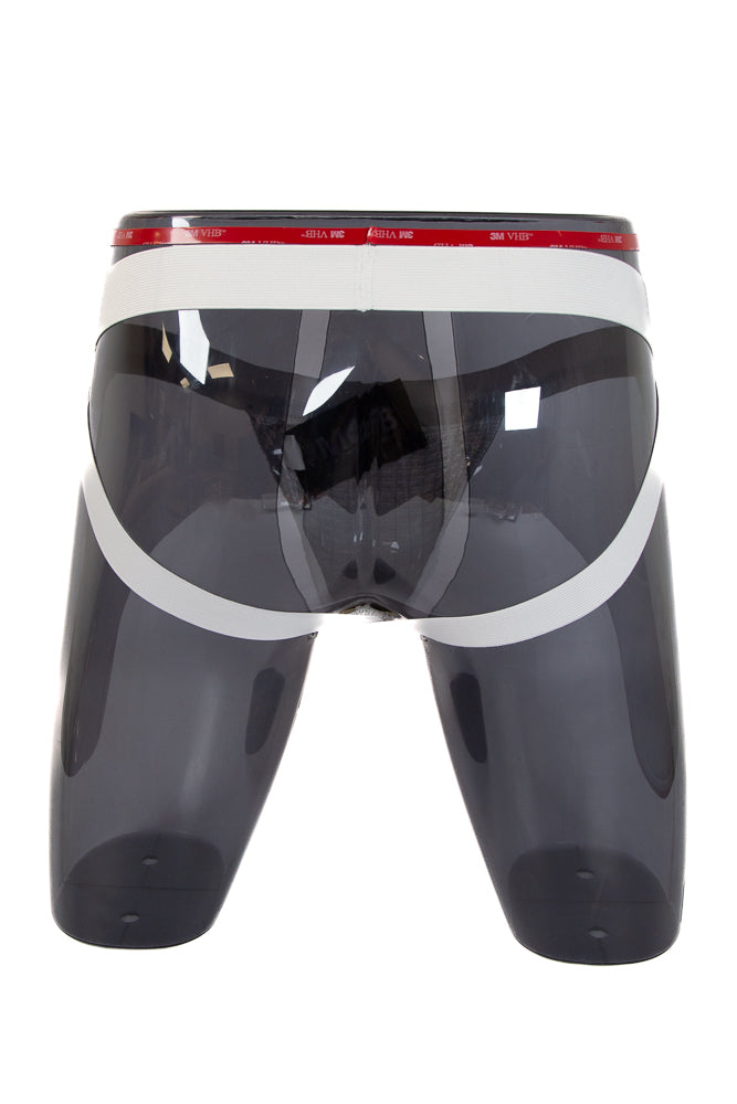 Male Basics - Fetish Swim Jockstrap - White - MBL101 - Stag Shop