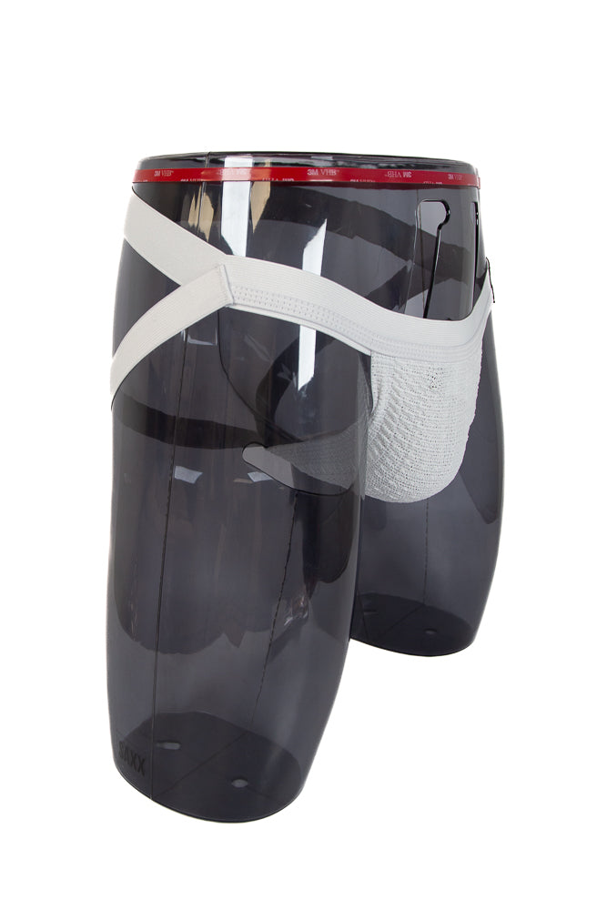 Male Basics - Fetish Swim Jockstrap - White - MBL101 - Stag Shop