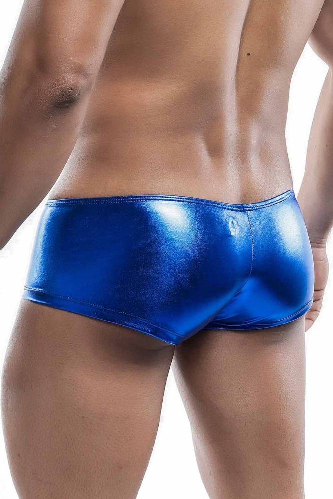 Male Basics - Metallic Boxer - Blue - MBL42 - Stag Shop