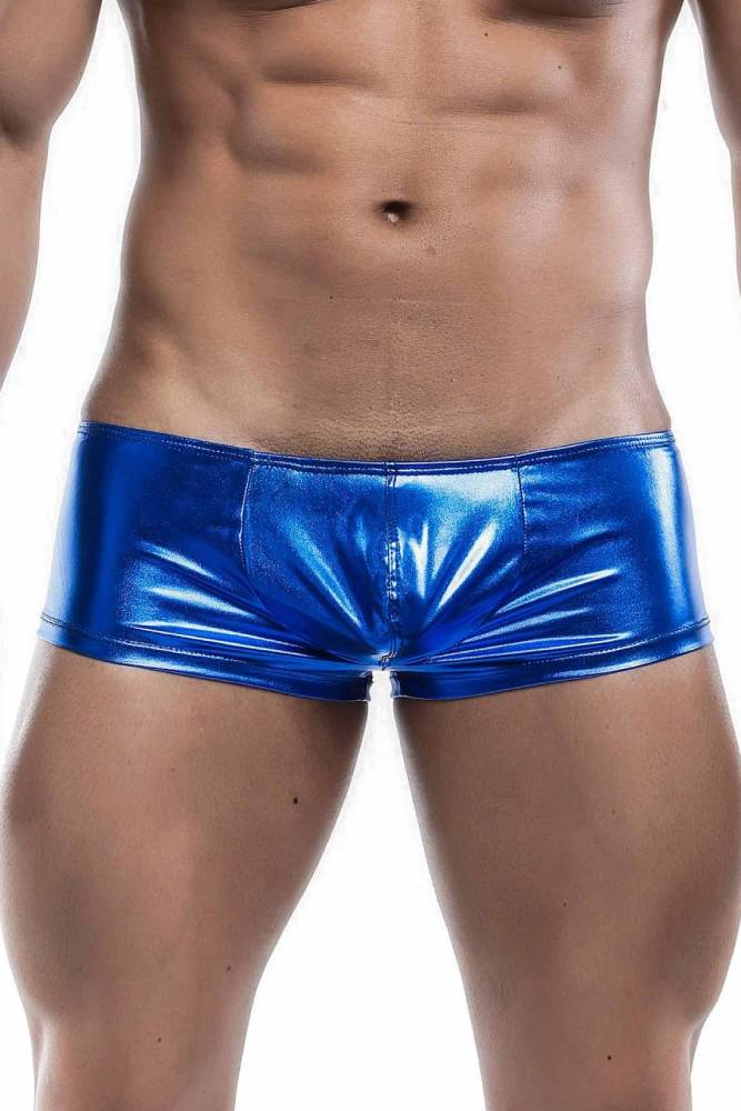 Male Basics - Metallic Boxer - Blue - MBL42 - Stag Shop