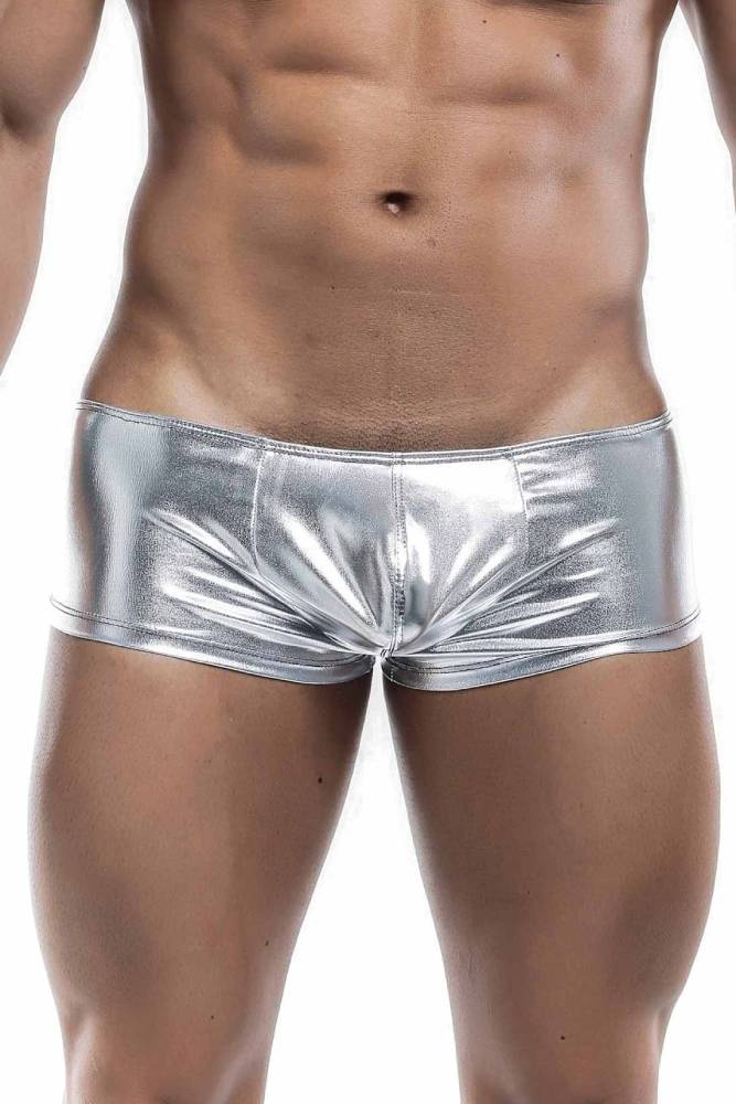 Male Basics - Metallic Boxer - Silver - MBL42 - Stag Shop