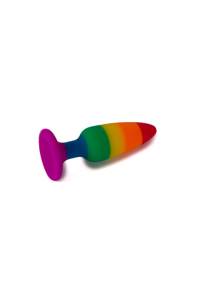 NS Novelties - Colours - Pride Edition - Pleasure Butt Plug - Assorted Sizes - Stag Shop